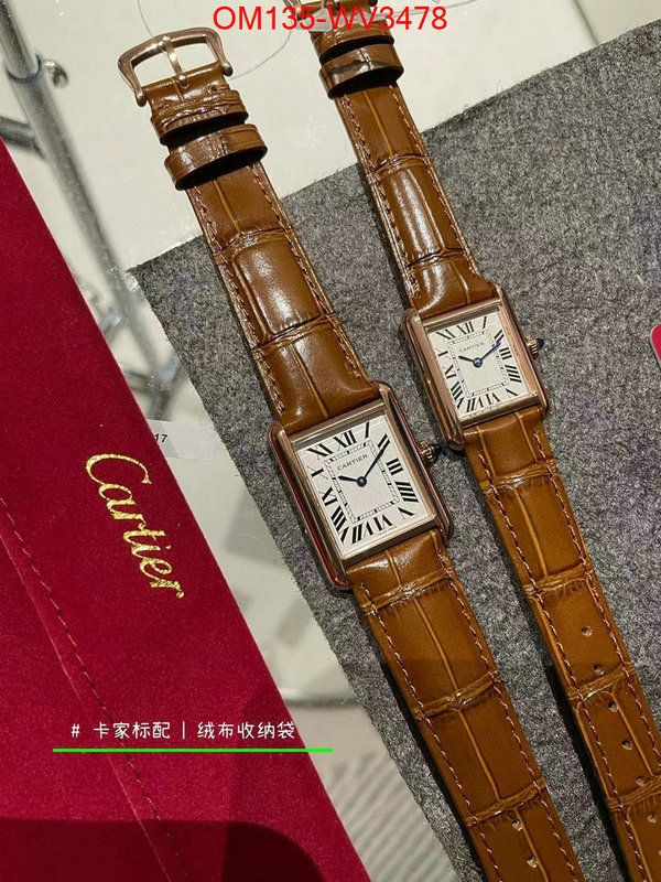 Watch(4A)-Cartier shop the best high authentic quality replica ID: WV3478 $: 135USD