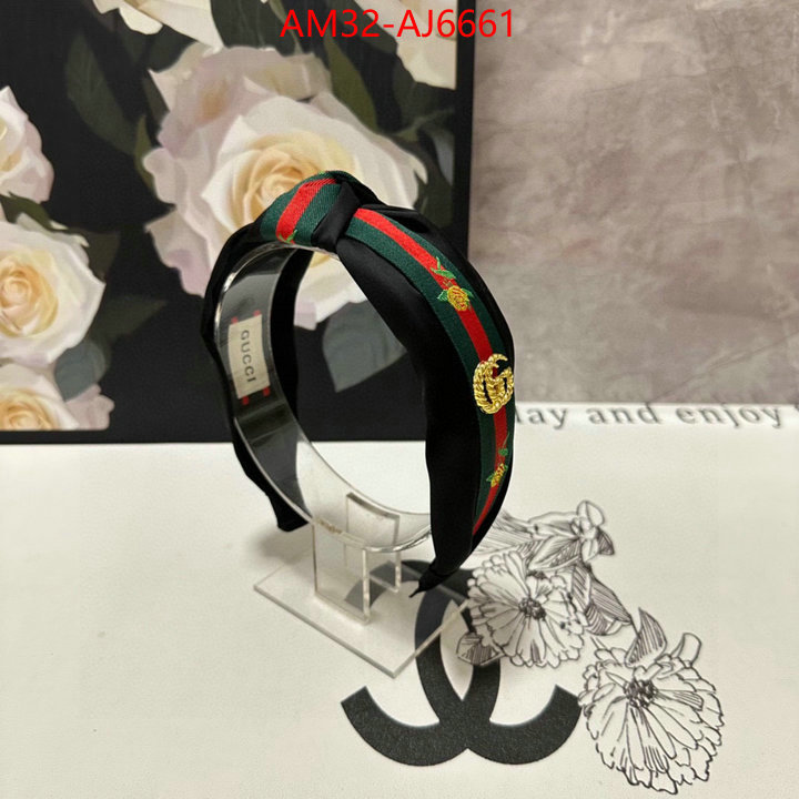 Hair band-Gucci shop cheap high quality 1:1 replica ID: AJ6661 $: 32USD