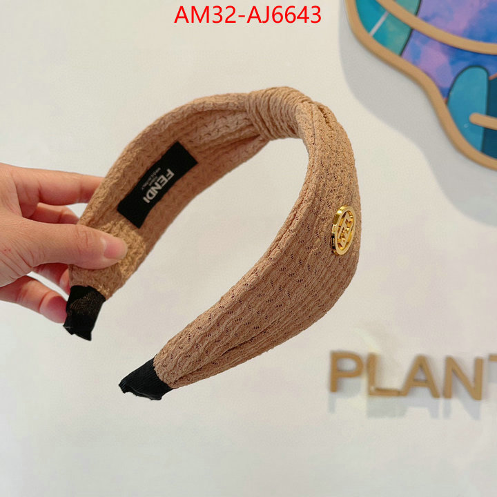 Hair band-Fendi best website for replica ID: AJ6643 $: 32USD