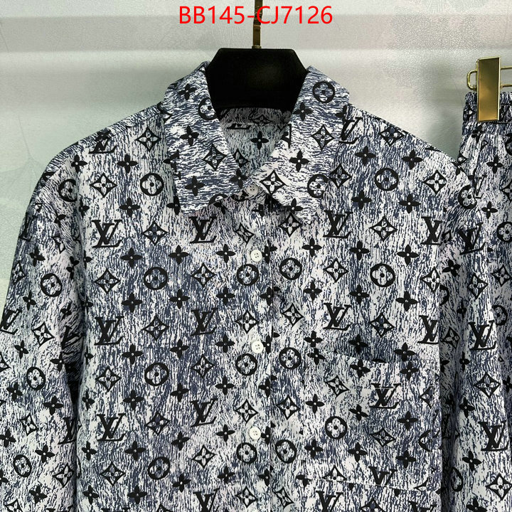 Clothing-LV high quality replica designer ID: CJ7126 $: 145USD