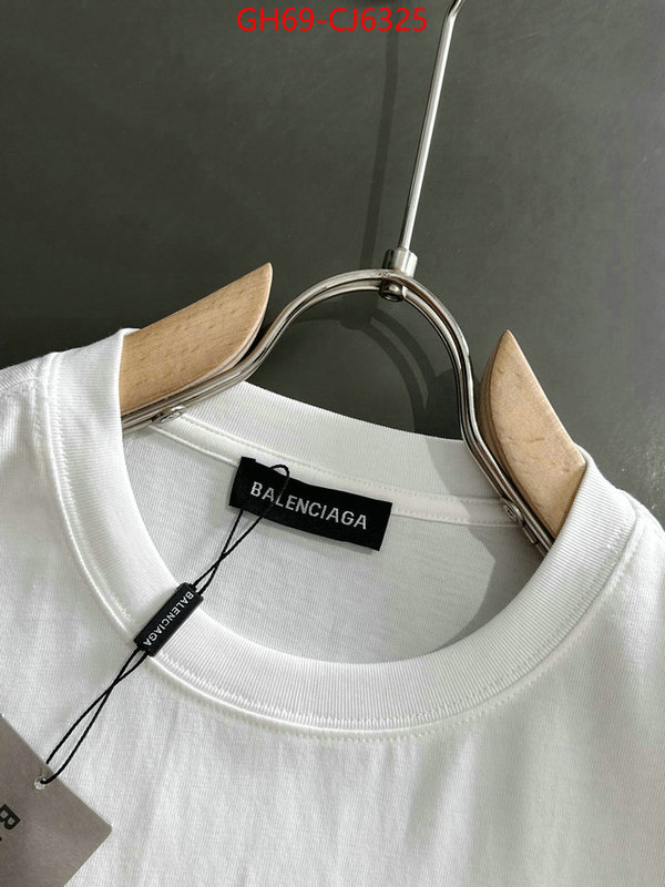 Clothing-Balenciaga wholesale designer shop ID: CJ6325 $: 69USD