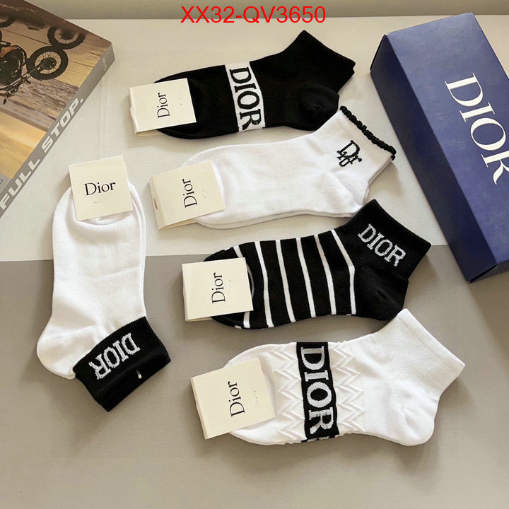 Sock-Dior buy high quality cheap hot replica ID: QV3650 $: 32USD