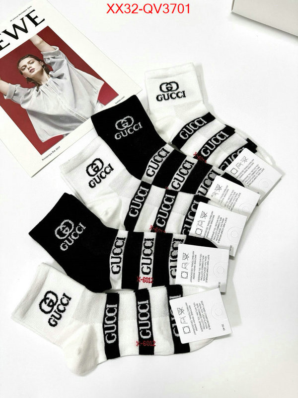 Sock-Gucci designer 7 star replica ID: QV3701 $: 32USD