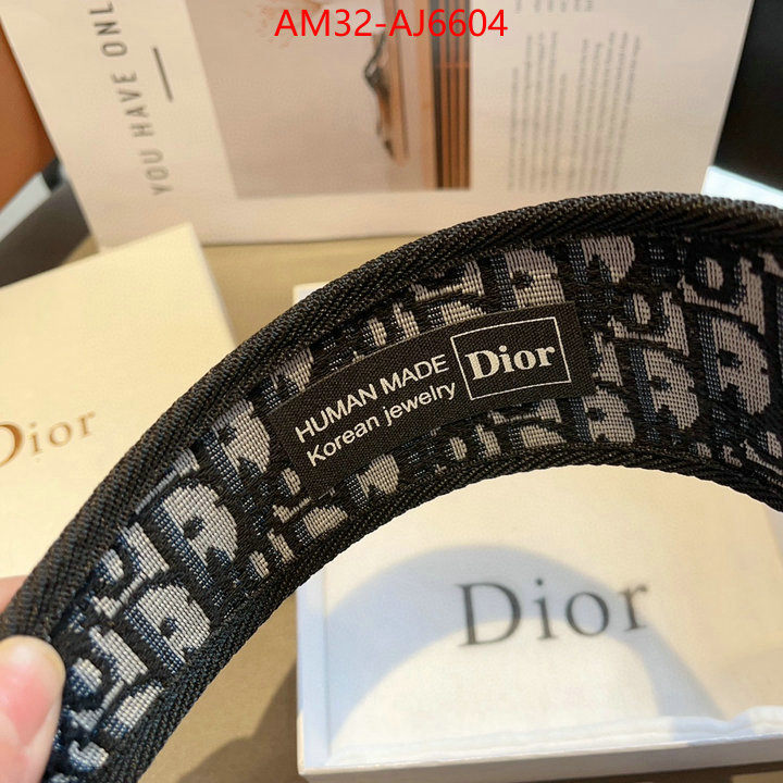 Hair band-Dior best replica 1:1 ID: AJ6604 $: 32USD