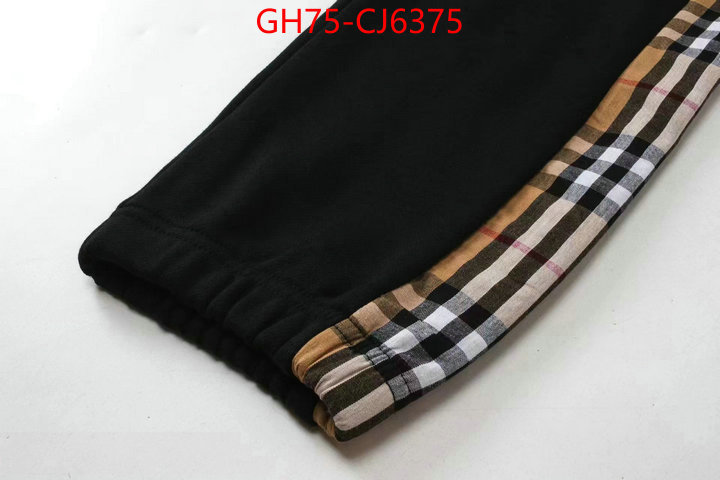 Clothing-Burberry what ID: CJ6375 $: 75USD