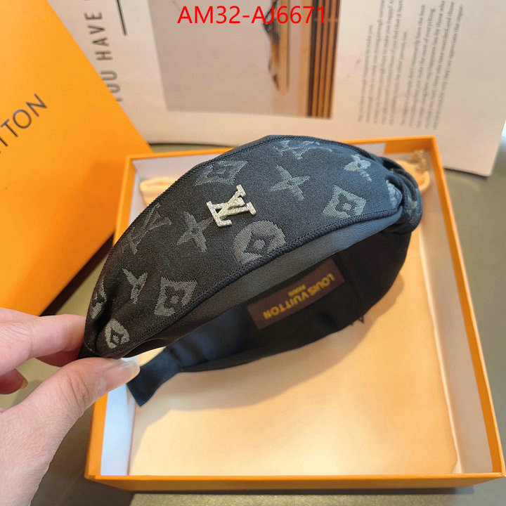 Hair band-LV fake cheap best online ID: AJ6671 $: 32USD