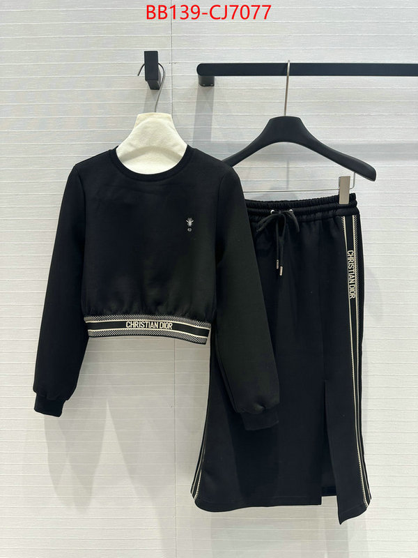 Clothing-Dior high quality perfect ID: CJ7077 $: 139USD