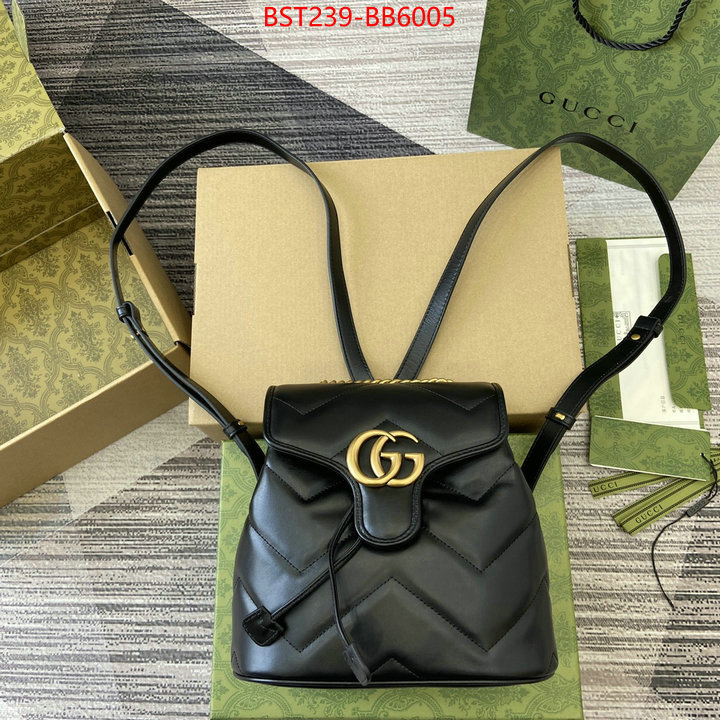 Gucci Bags(TOP)-Backpack- online sale ID: BB6005 $: 239USD,