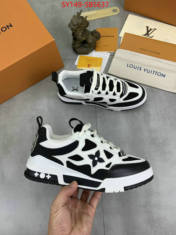 Men Shoes-LV replica 1:1 ID: SB5637 $: 149USD