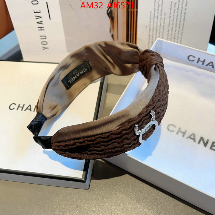 Hair band-Chanel top quality fake ID: AJ6571 $: 32USD