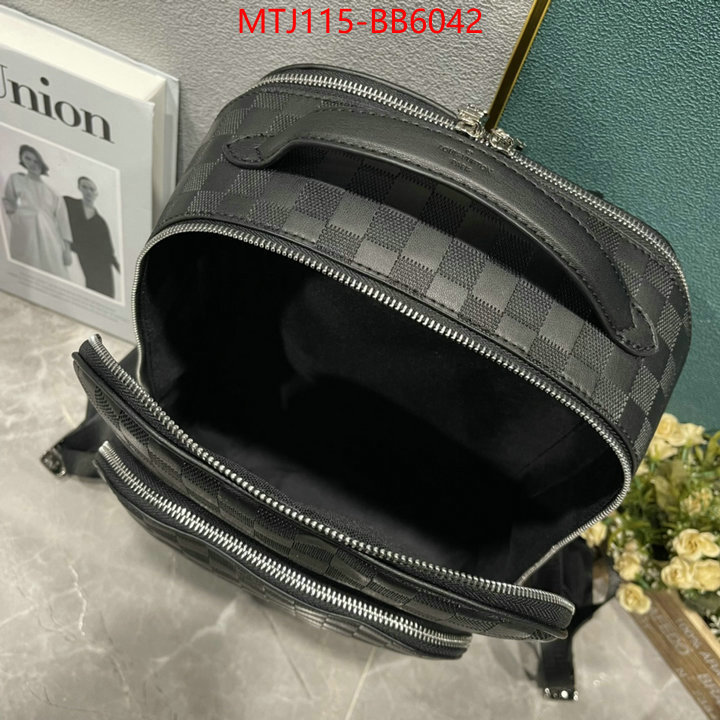 LV Bags(4A)-Backpack- aaaaa quality replica ID: BB6042 $: 115USD,