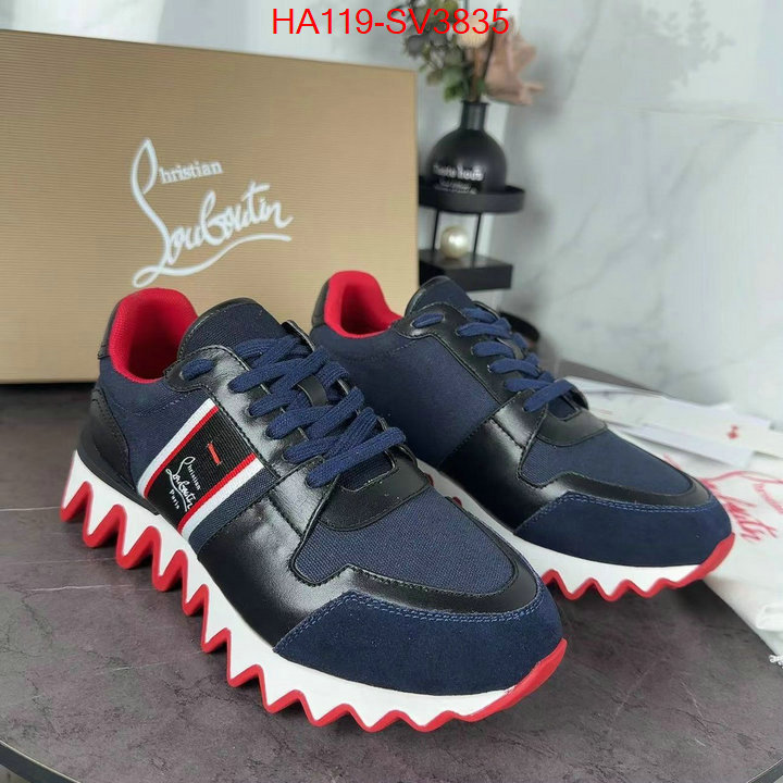 Men Shoes-Christian Louboutin 2024 perfect replica designer ID: SV3835 $: 119USD