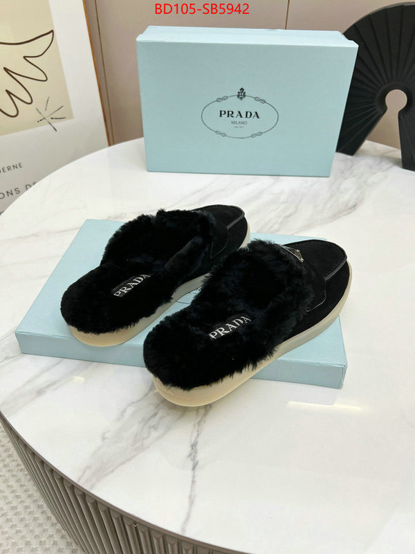 Women Shoes-Prada high quality replica designer ID: SB5942 $: 105USD