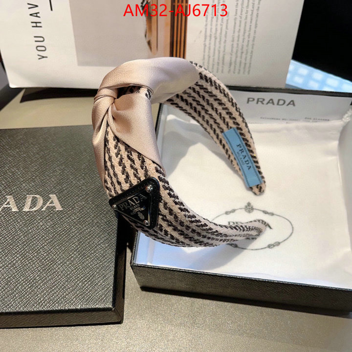 Hair band-Prada perfect replica ID: AJ6713 $: 32USD