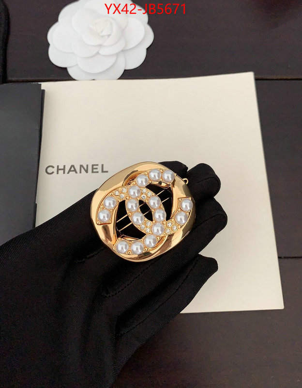 Jewelry-Chanel find replica ID: JB5671 $: 42USD