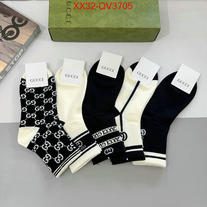 Sock-Gucci luxury cheap replica ID: QV3705 $: 32USD