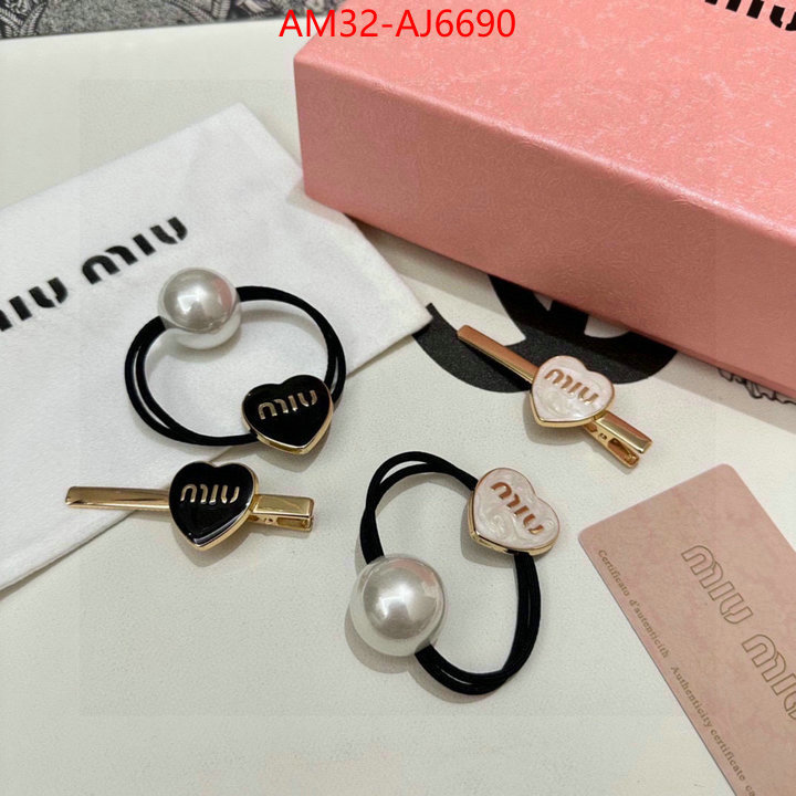 Hair band-MIU MIU shop ID: AJ6690 $: 32USD