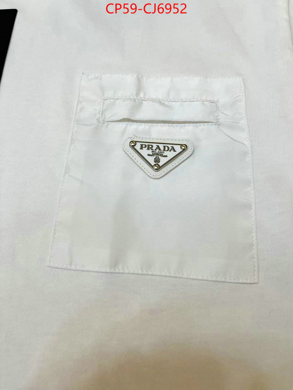 Clothing-Prada top quality designer replica ID: CJ6952 $: 59USD