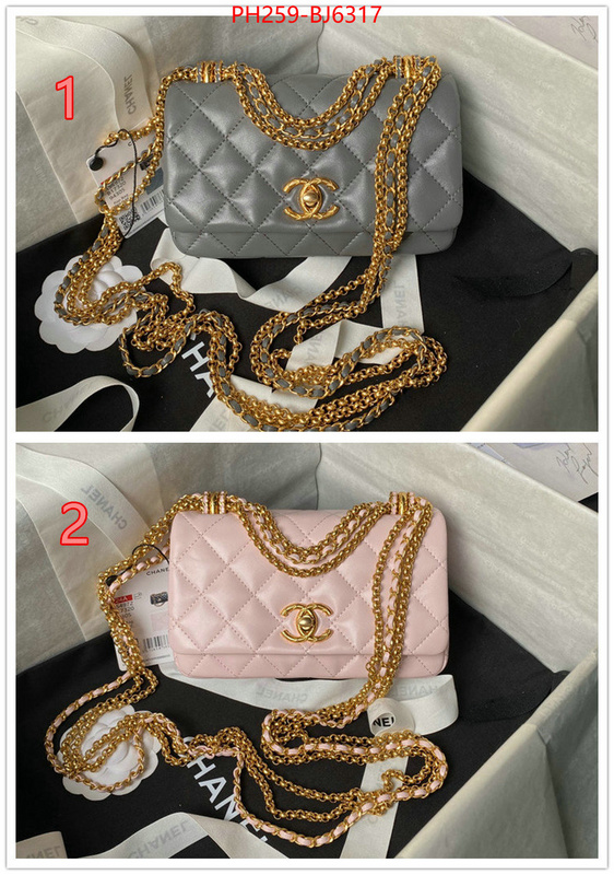 Chanel Bags(TOP)-Crossbody- luxury shop ID: BJ6317 $: 259USD,