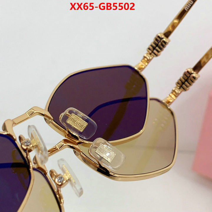 Glasses-Miu Miu replica 1:1 high quality ID: GB5502 $: 65USD