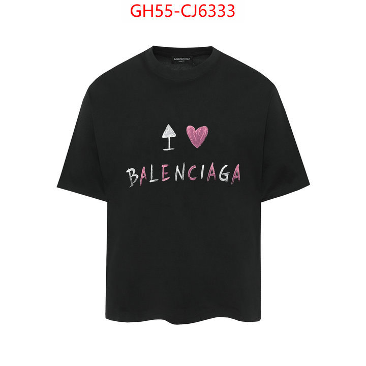 Clothing-Balenciaga online sale ID: CJ6333 $: 55USD