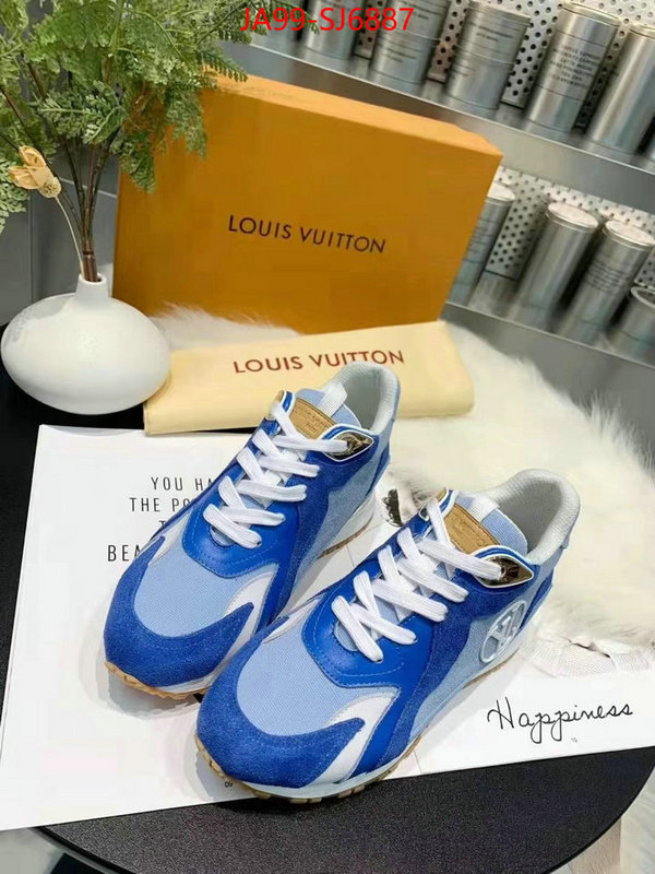 Women Shoes-LV good quality replica ID: SJ6887 $: 99USD