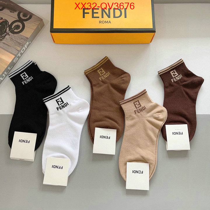 Sock-Fendi where to find best ID: QV3676 $: 32USD