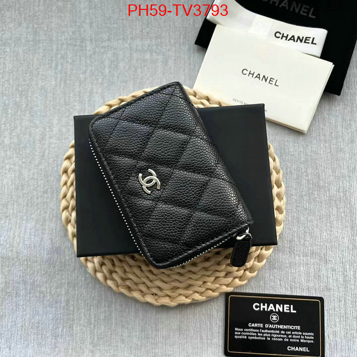 Chanel Bags(TOP)-Wallet- how quality ID: TV3793 $: 59USD,