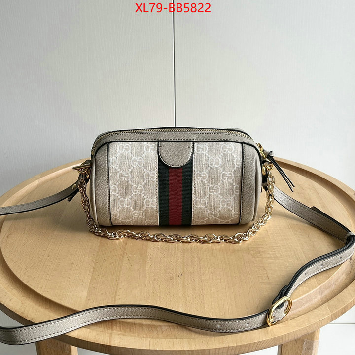 Gucci Bags(4A)-Crossbody- best knockoff ID: BB5822 $: 79USD,