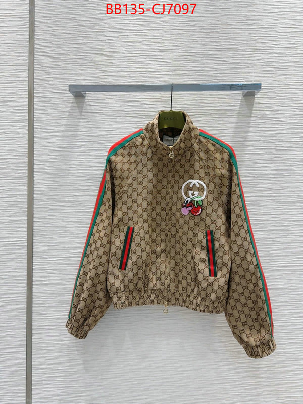 Clothing-Gucci 7 star ID: CJ7097 $: 135USD