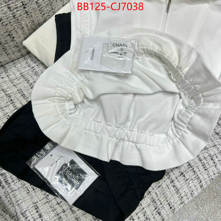 Clothing-Chanel replica us ID: CJ7038 $: 125USD