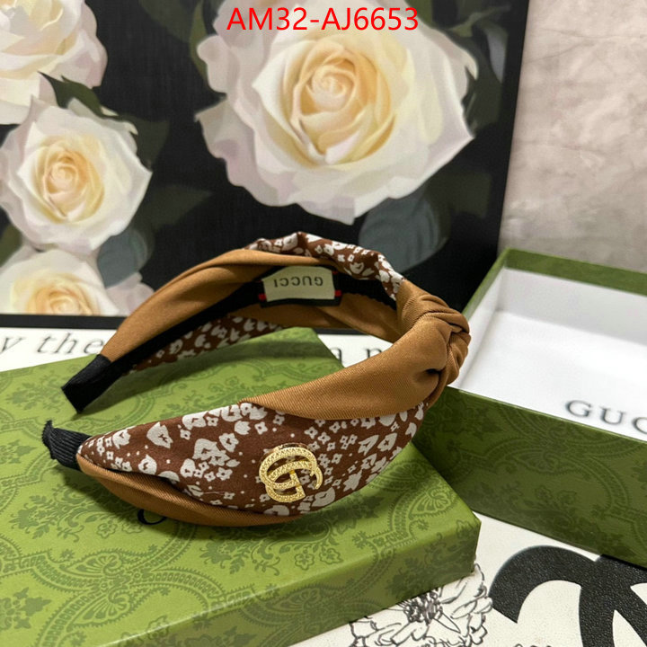 Hair band-Gucci how can i find replica ID: AJ6653 $: 32USD