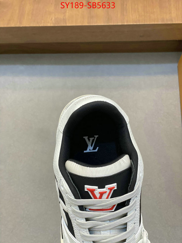 Men Shoes-LV high quality 1:1 replica ID: SB5633 $: 189USD