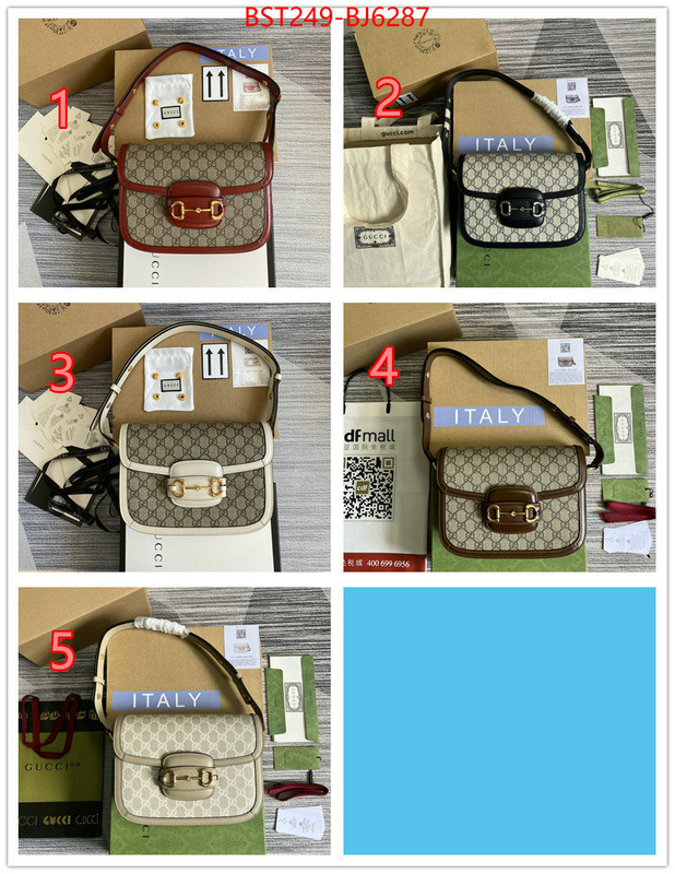 Gucci Bags(TOP)-Horsebit- high-end designer ID: BJ6287 $: 249USD,