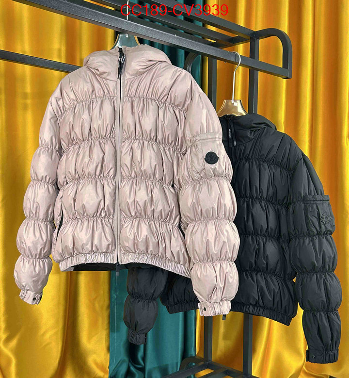 Down jacket Women-Moncler perfect replica ID: CV3939 $: 189USD