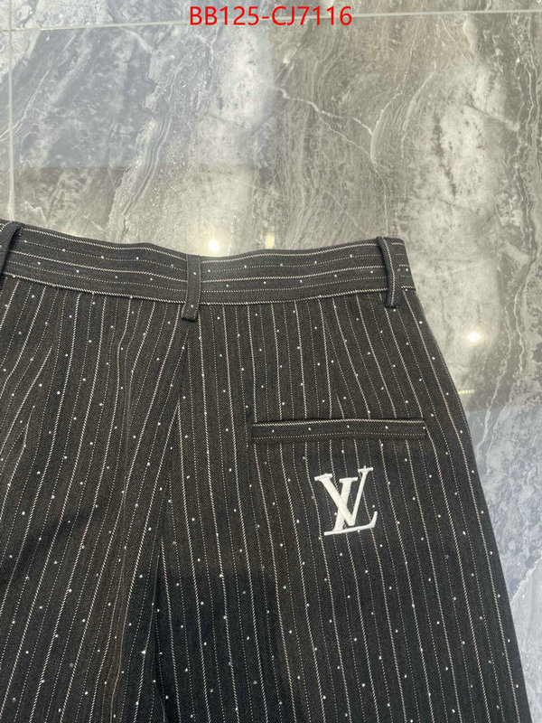 Clothing-LV buy the best replica ID: CJ7116 $: 125USD