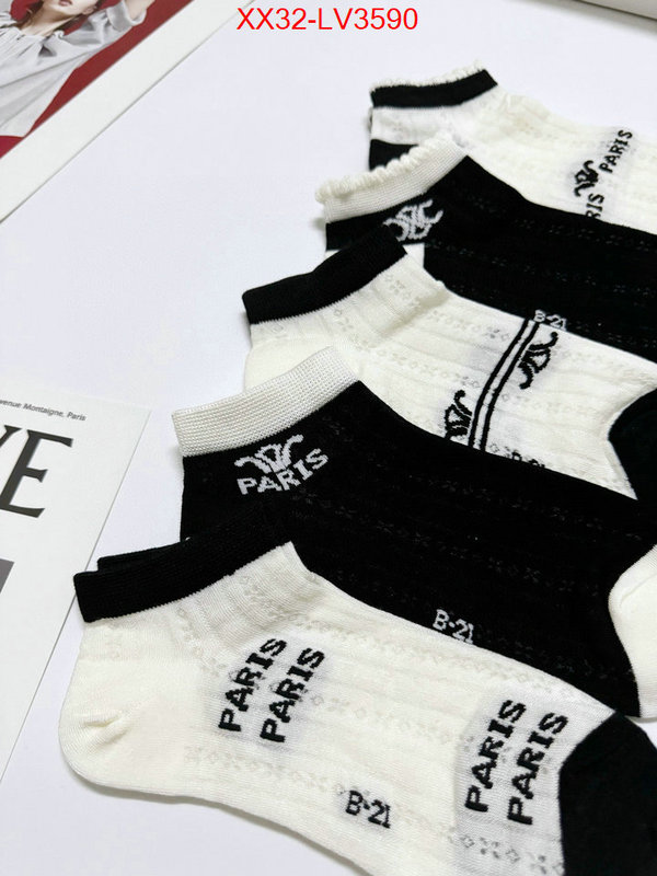 Sock-CELINE where can i buy the best 1:1 original ID: LV3590 $: 32USD