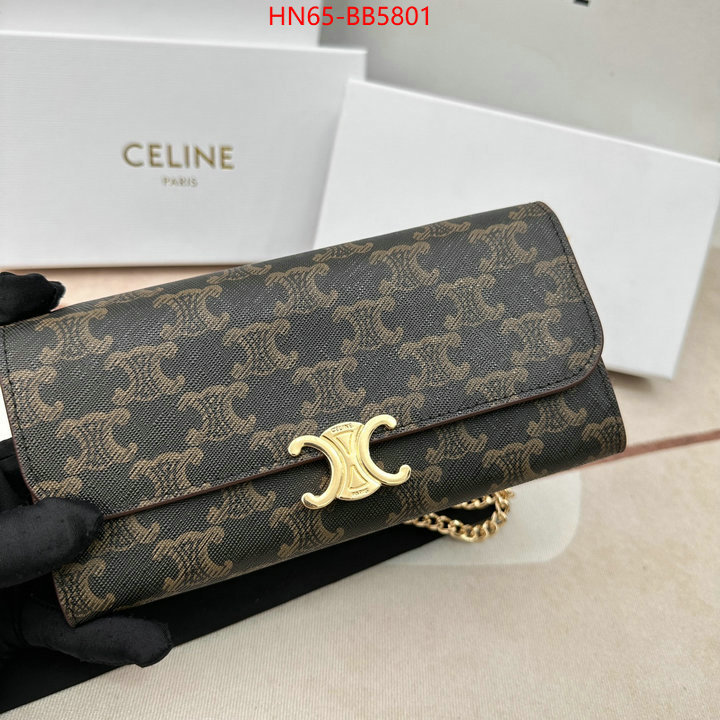 CELINE Bags(4A)-Triomphe Series perfect replica ID: BB5801 $: 65USD,