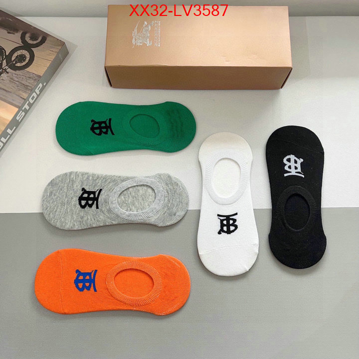 Sock-Burberry best fake ID: LV3587 $: 32USD