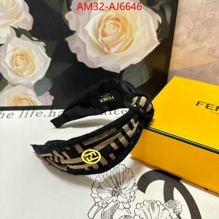 Hair band-Fendi top quality fake ID: AJ6646 $: 32USD