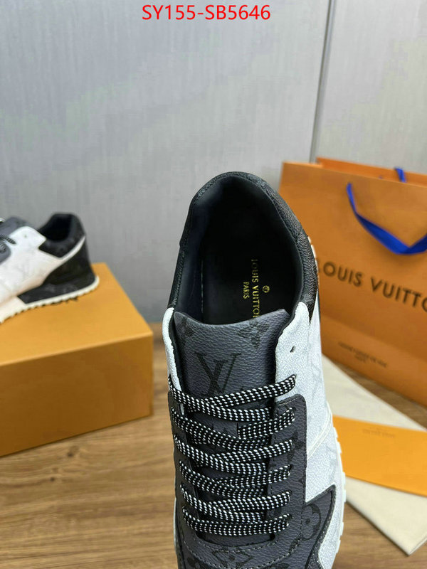 Men Shoes-LV where quality designer replica ID: SB5646 $: 155USD