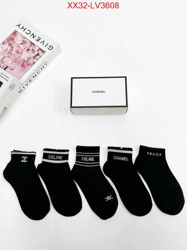 Sock-Chanel best designer replica ID: LV3608 $: 32USD