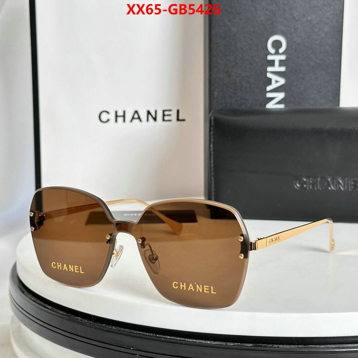 Glasses-Chanel 7 star replica ID: GB5426 $: 65USD