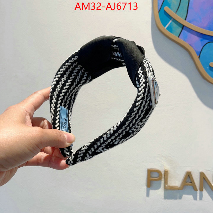 Hair band-Prada perfect replica ID: AJ6713 $: 32USD