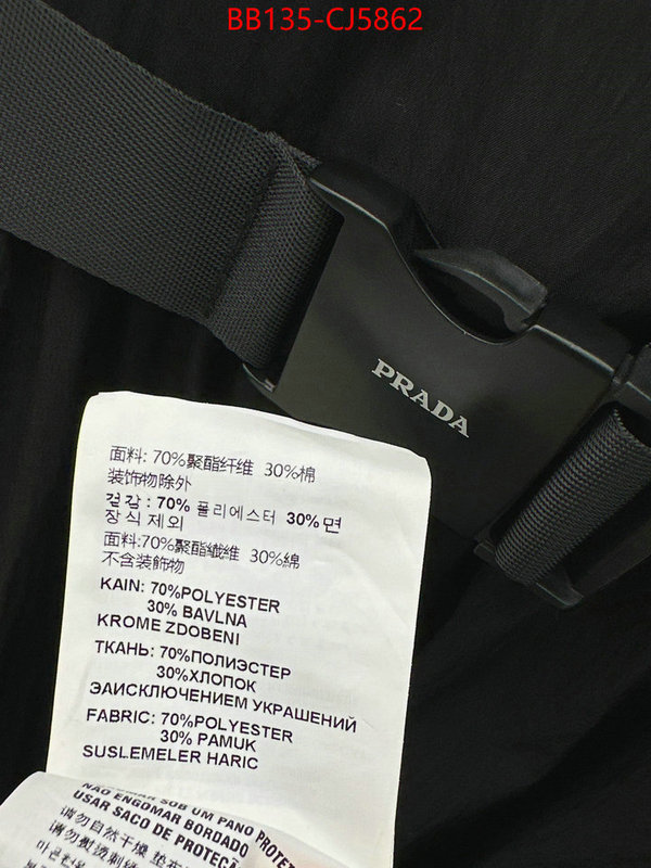 Clothing-Prada the top ultimate knockoff ID: CJ5862 $: 135USD