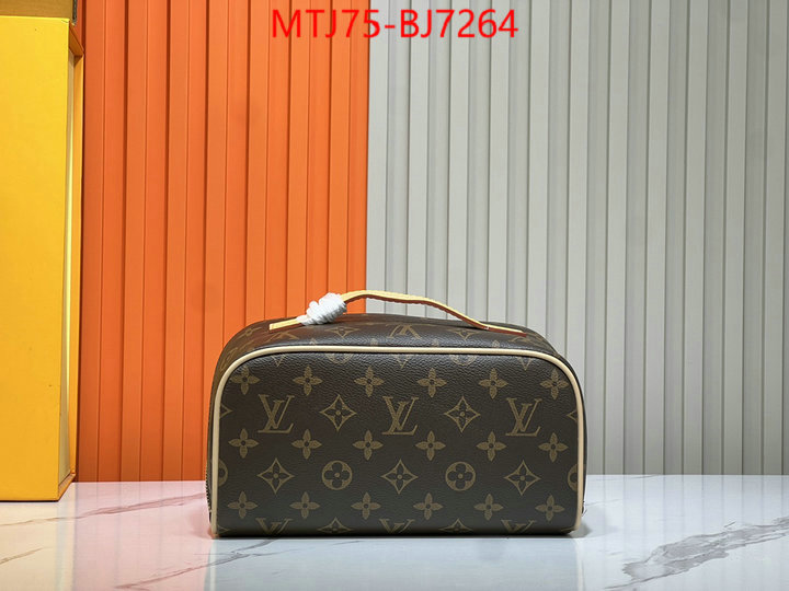 LV Bags(4A)-Vanity Bag- wholesale designer shop ID: BJ7264 $: 75USD,