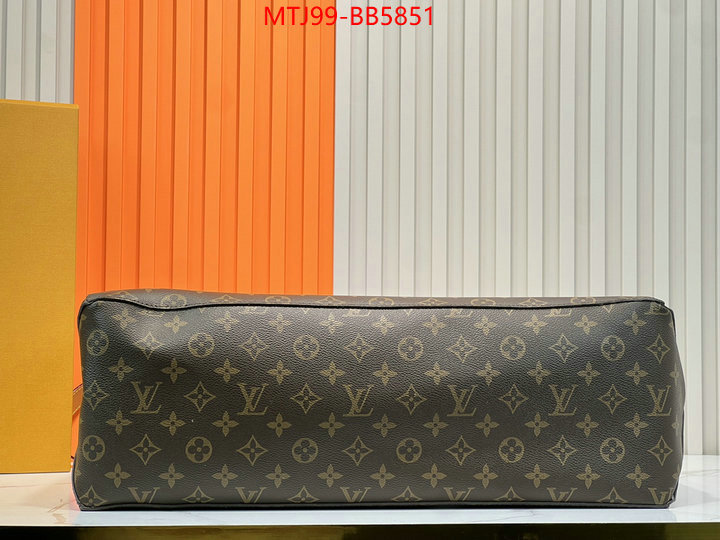 LV Bags(4A)-Handbag Collection- is it illegal to buy ID: BB5851 $: 99USD,