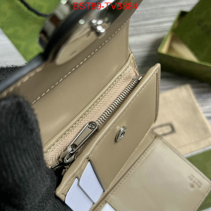 Gucci Bags(TOP)-Wallet- best website for replica ID: TV3884 $: 89USD,