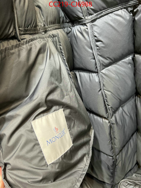 Down jacket Women-Moncler cheap high quality replica ID: CJ6988 $: 219USD