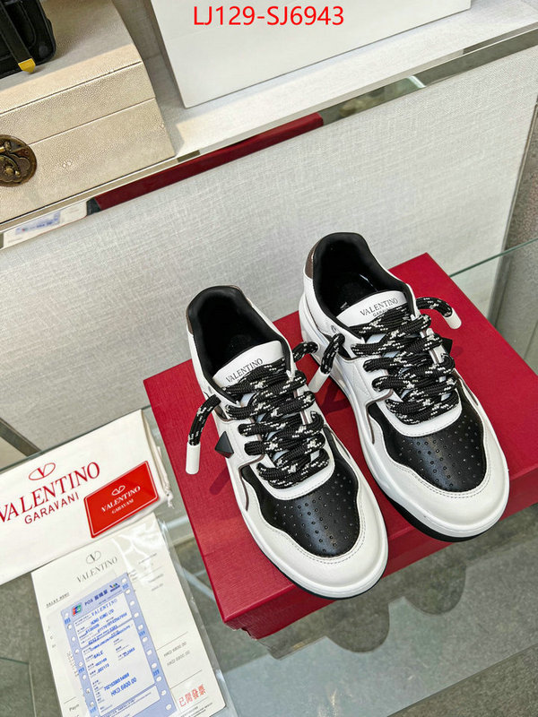 Men Shoes-Valentino best wholesale replica ID: SJ6943 $: 129USD